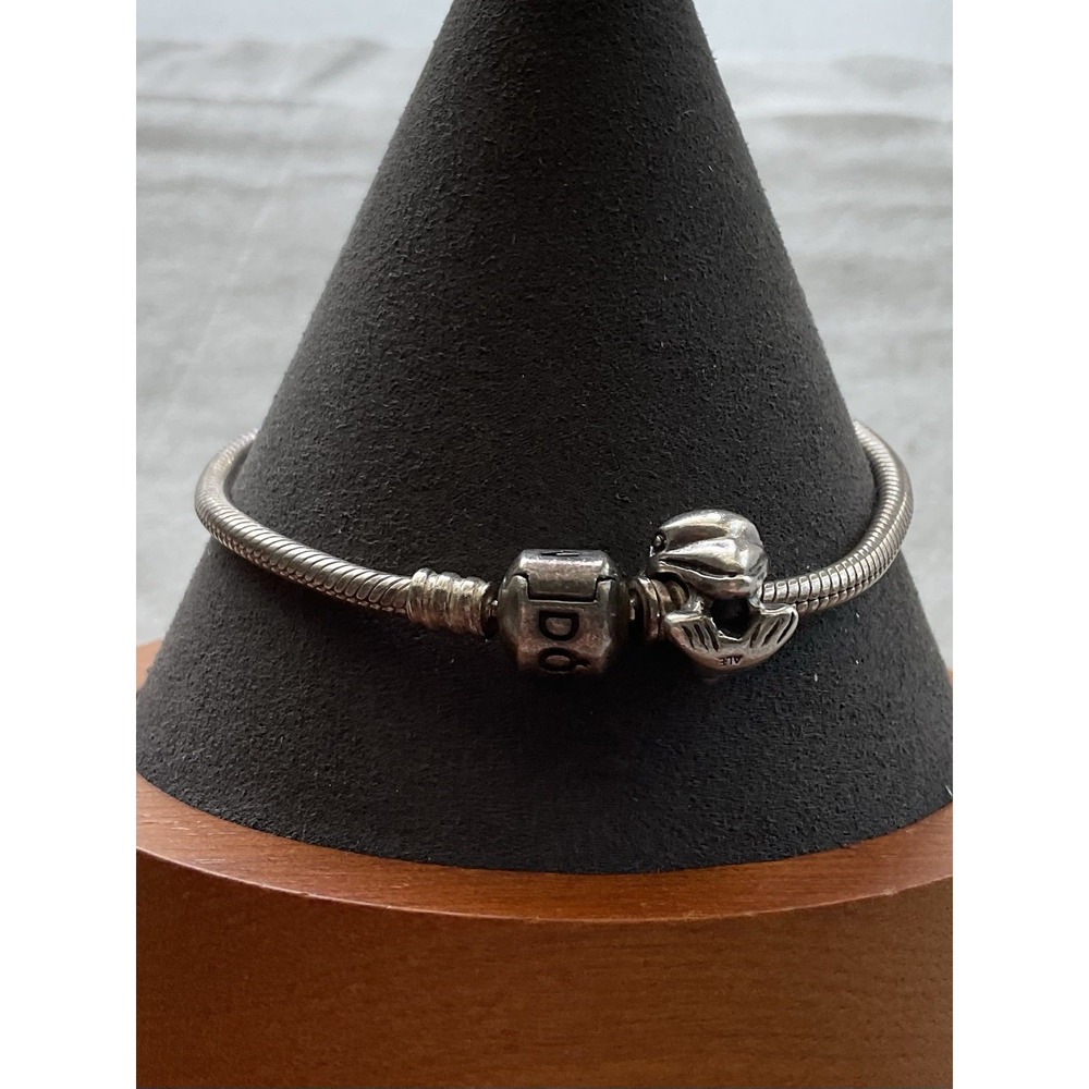 Pandora ALE 925 Sterling Silver Charm Bracelet Dolphin Charm
